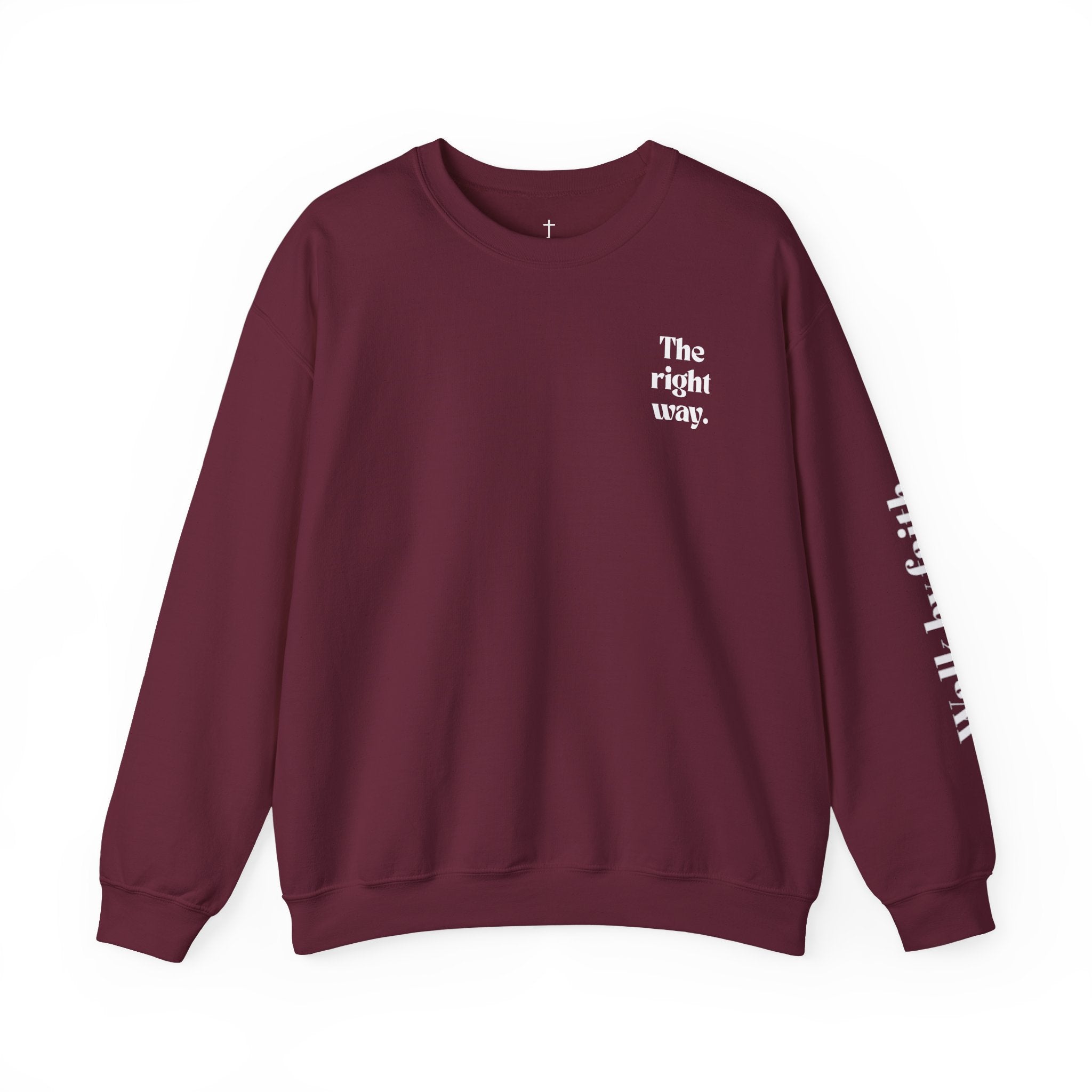 Crewneck Sweatshirt — “Child of the King” Inspirational Christian Pullover