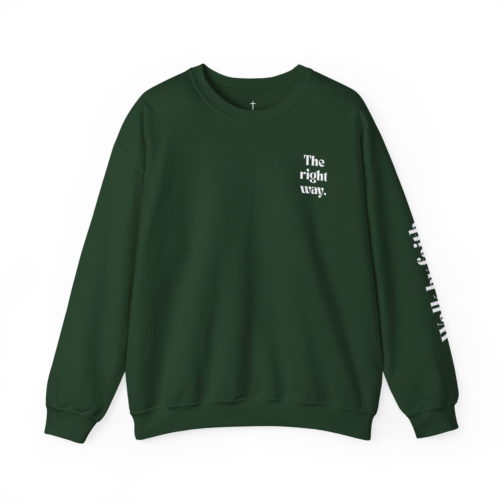 Crewneck Sweatshirt — “Child of the King” Inspirational Christian Pullover