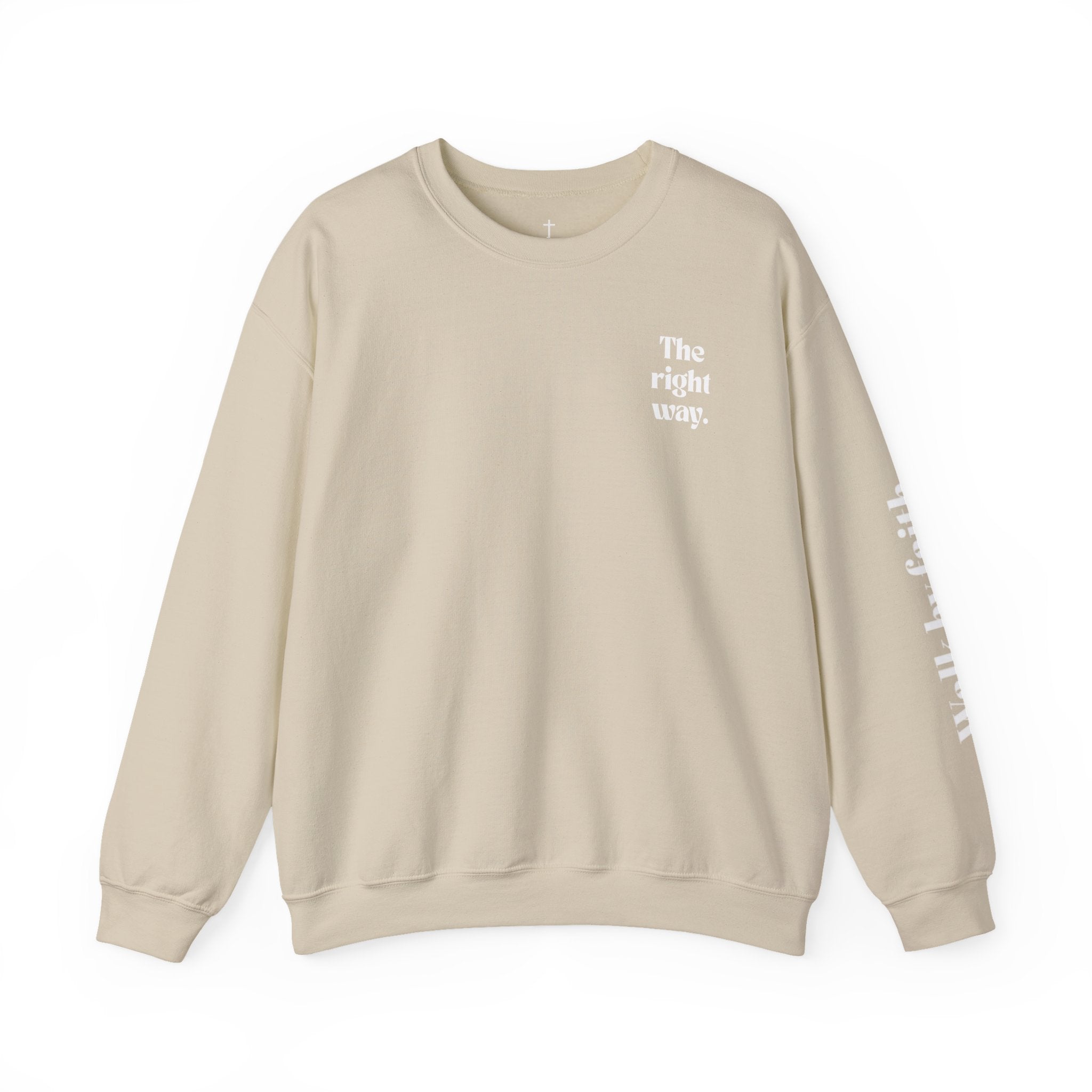 Crewneck Sweatshirt — “Child of the King” Inspirational Christian Pullover
