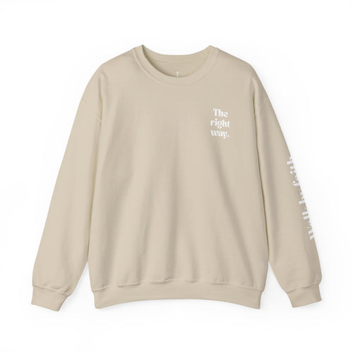 Crewneck Sweatshirt — “Child of the King” Inspirational Christian Pullover