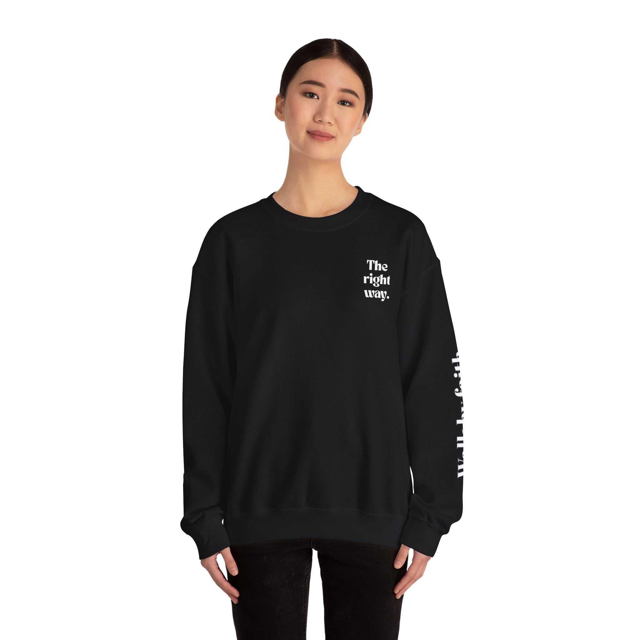 Crewneck Sweatshirt — “Child of the King” Inspirational Christian Pullover
