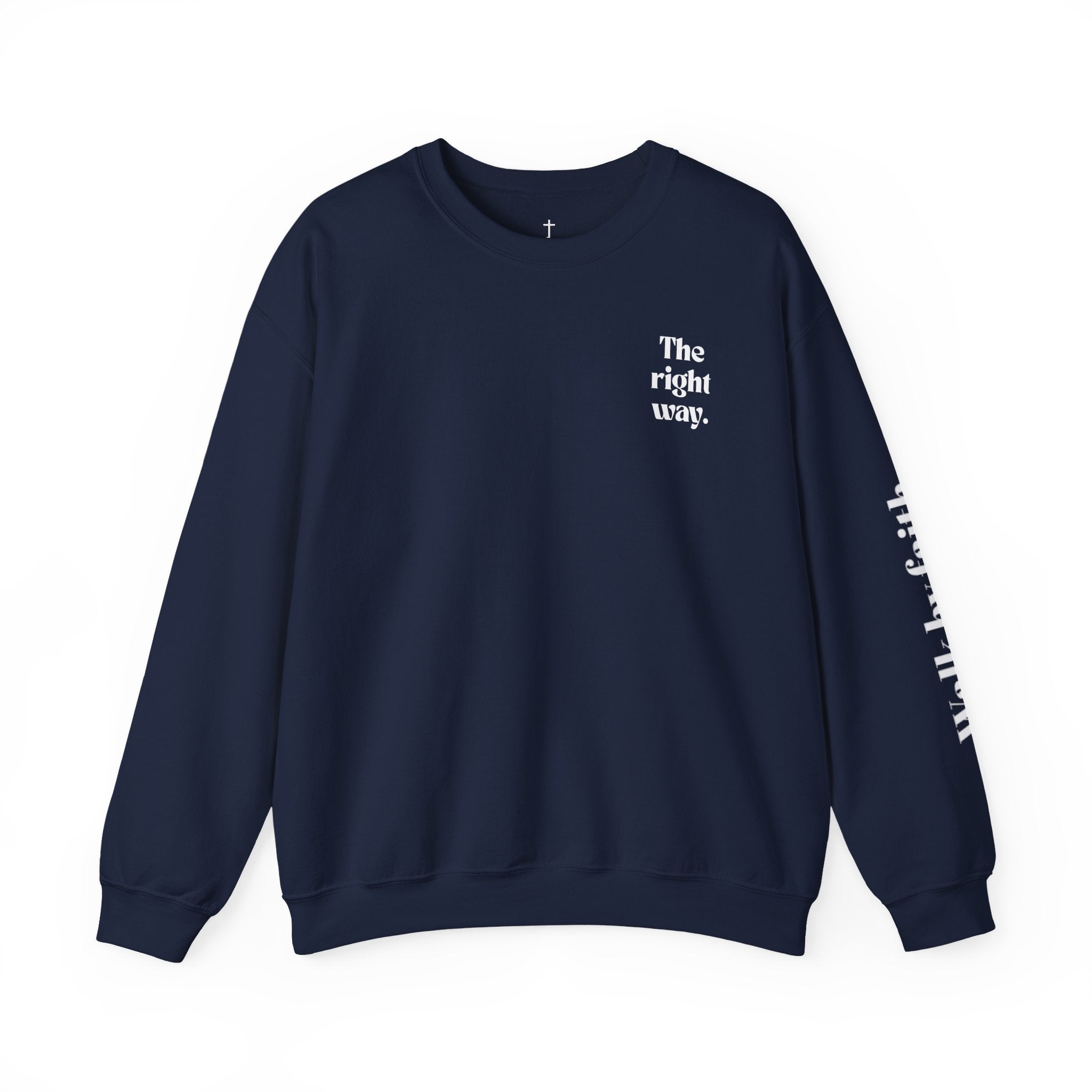 Crewneck Sweatshirt — “Child of the King” Inspirational Christian Pullover